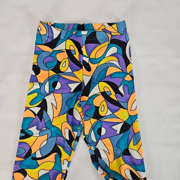 Pro Spirit Workout/Fitness/Running Tights Abstract SPANDEX Pants Womens - Picture 6 of 16